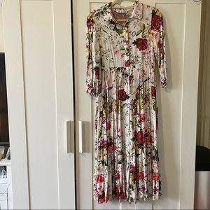 Zara floral dress